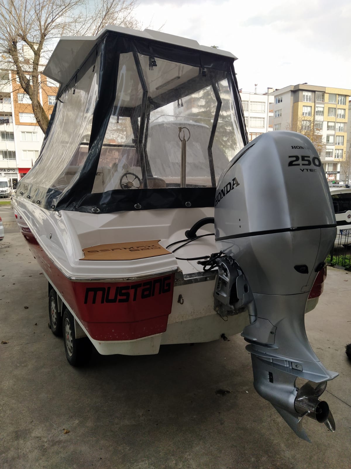 ALESTA MARİNE SEA MAX 620 WA CABİN FİBER SÜRAT TEKNESİ + 250 HP HONDA VTEC MOTOR