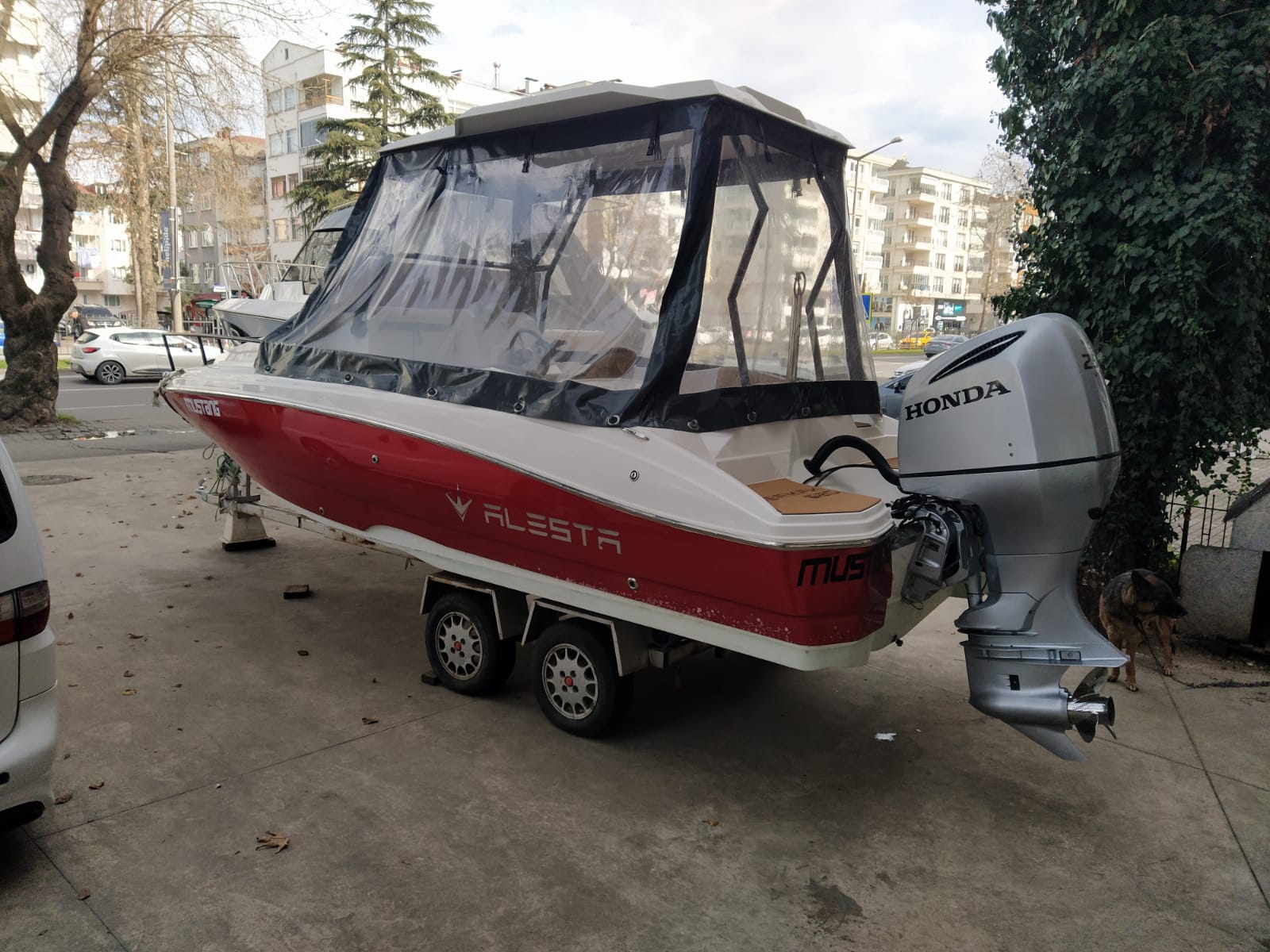 ALESTA MARİNE SEA MAX 620 WA CABİN FİBER SÜRAT TEKNESİ + 250 HP HONDA VTEC MOTOR