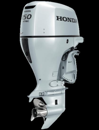 HONDA 150 HP UZUN ŞAFT MARŞLI TRİMLİ DİREKSİYON SİSTEMLİ 4 ZAMANLI DIŞTAN TAKMA DENİZ MOTORU-BF150D LRU-