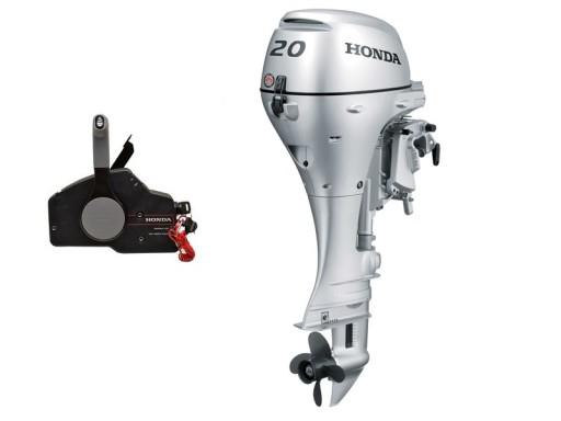 HONDA 20 HP UZUN ŞAFT MARŞLI DİREKSİYON SİSTEMLİ 4 ZAMANLI DIŞTAN TAKMA DENİZ MOTORU-BF20 DK2 LRU-